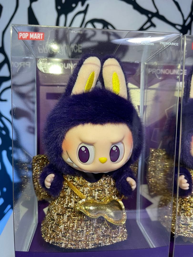 POP MART LABUBU × PRONOUNCE ぬいぐるみ x3