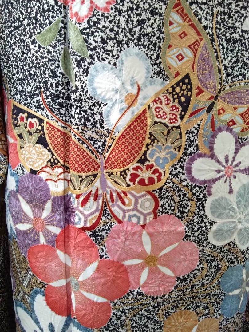 【新春福袋】鈴乃屋振袖フルセット、重ね衿帯揚げ帯締め、西陣袋帯、襦袢、ガード加工