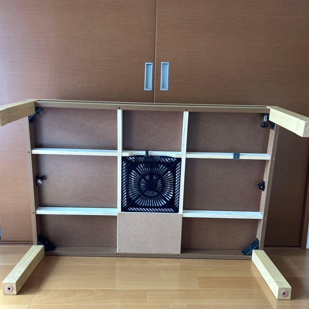 山善 YAMAZEN モダン家具調こたつ120×80 長方形