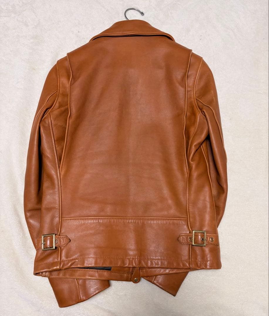 外観美品✨ 【米国製】schott トラッカージャケット 103US 34 茶色