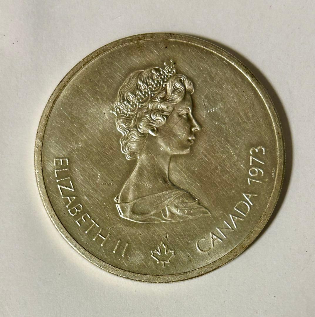 カナダ　モントリオールオリンピック　1976年記念銀貨　4枚セットケースなし