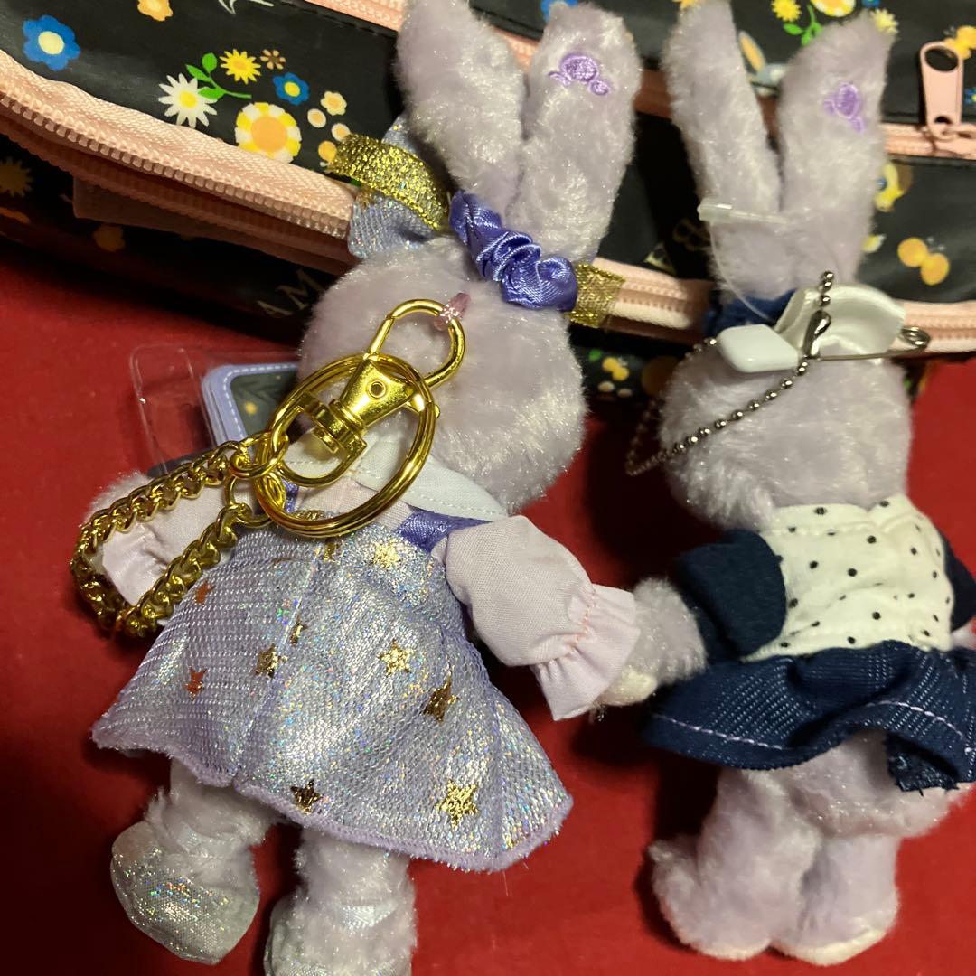 香港ディズニー限定正規品　DISNY100周年記念品　ステラルーキーホルダー希少