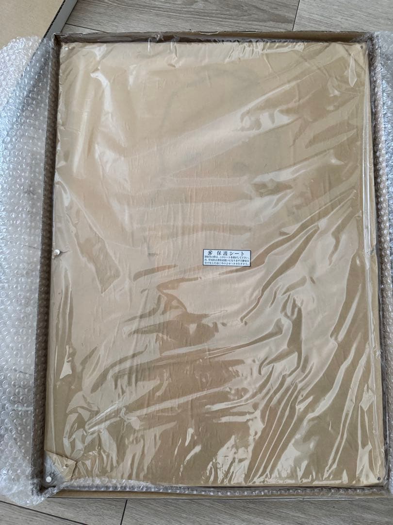 しらたまこ　しらたま　直筆サイン入り複製原画　「たまこてん」