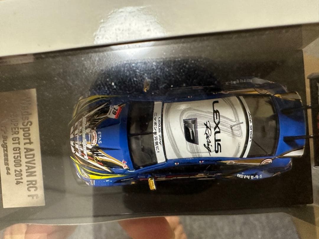 1/64 ミニカー Bugzees64 RC F ADVAN SUSTINA