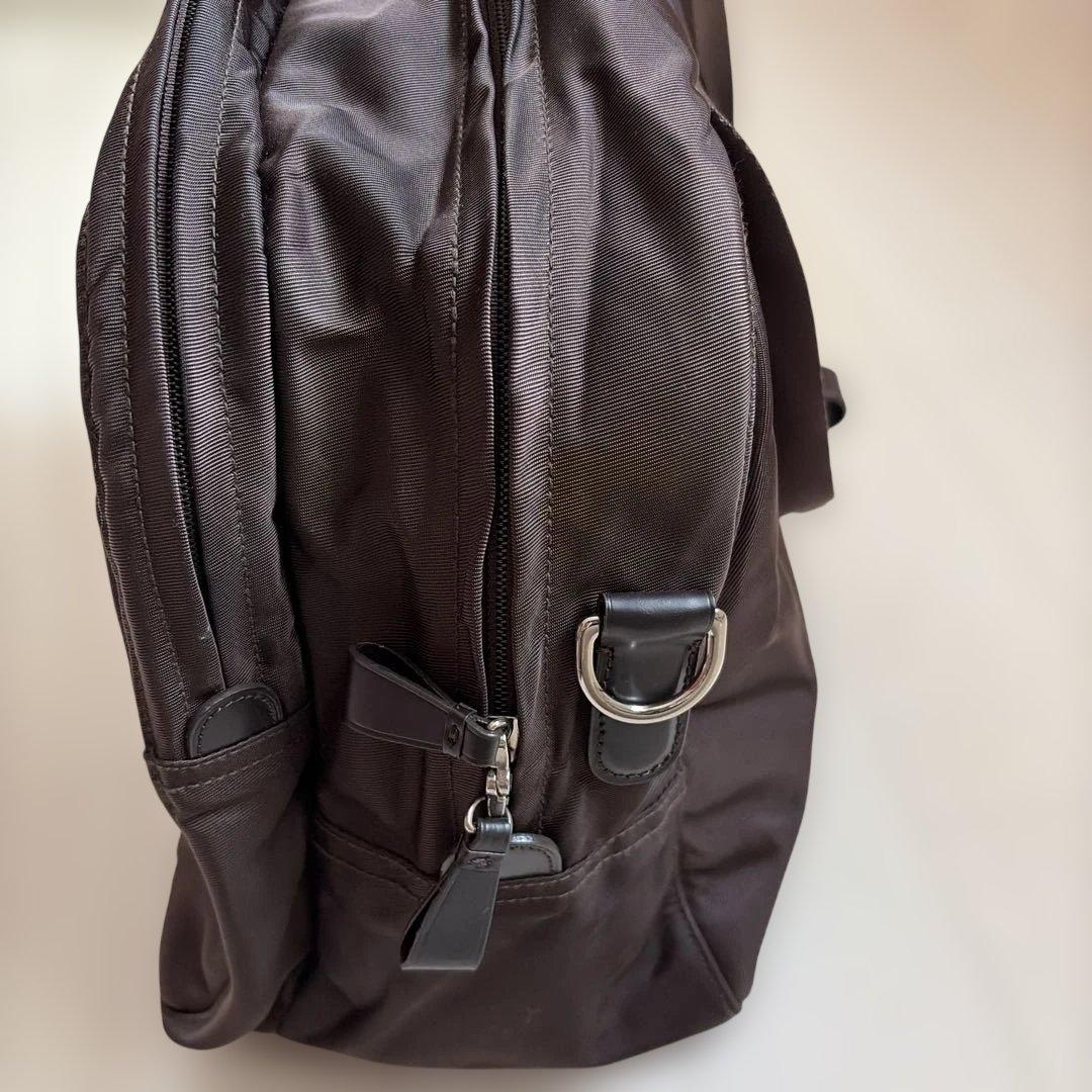 agnes b.アニエスベー大量2wayトートバッグ ボストンバッグ　帰省　濃茶