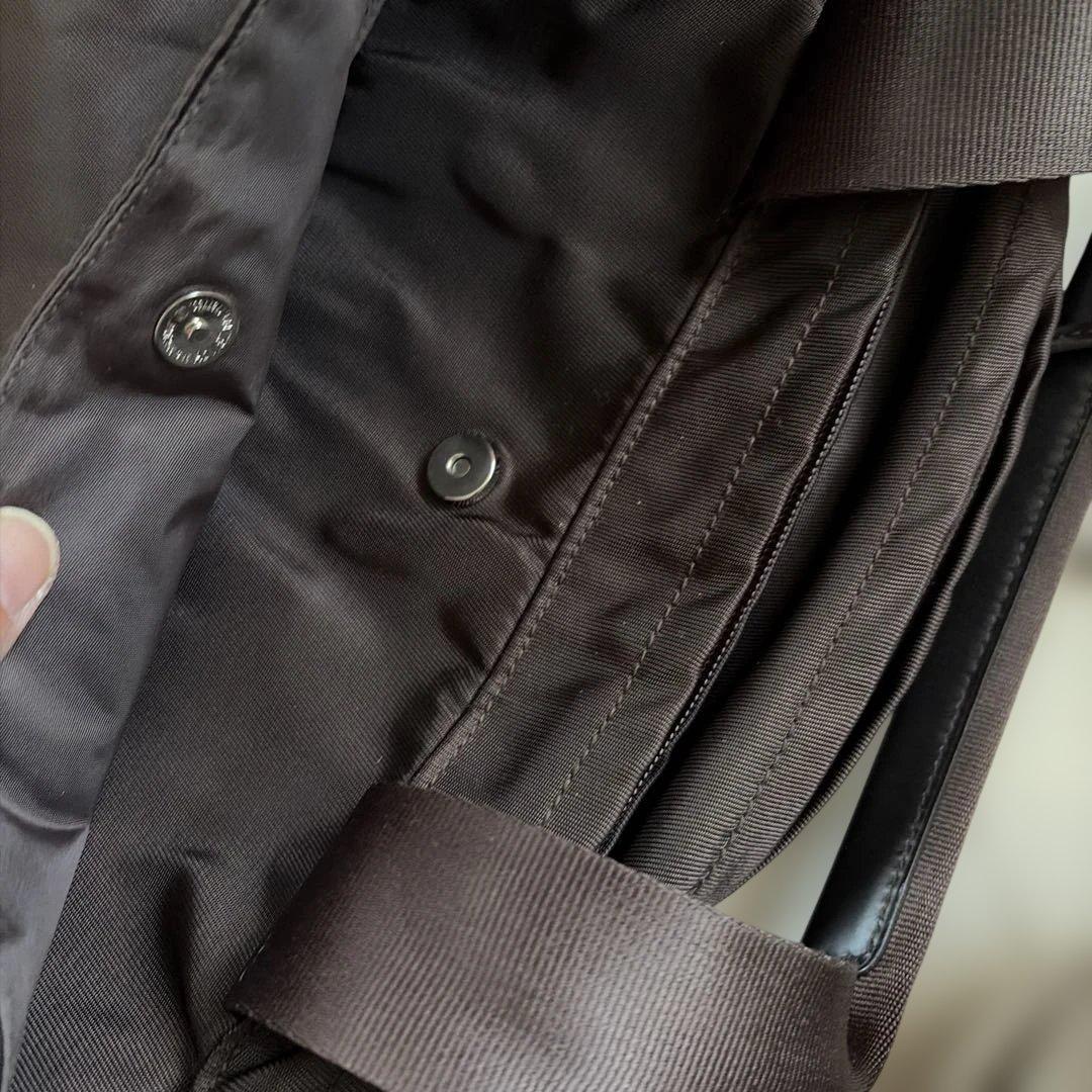 agnes b.アニエスベー大量2wayトートバッグ ボストンバッグ　帰省　濃茶