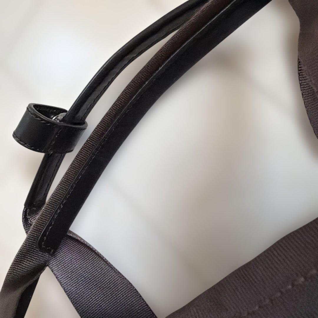 agnes b.アニエスベー大量2wayトートバッグ ボストンバッグ　帰省　濃茶