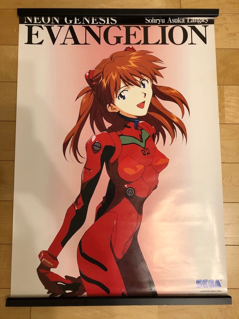 【非売品】新世紀エヴァンゲリオン エヴァ アスカ ラングレー B2 ポスター