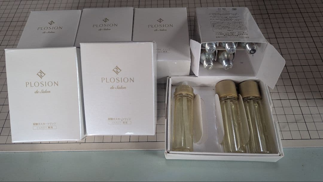 PLOSION炭酸ガスカートリッジ （ハンディ用 ）３５本＋専用美容液