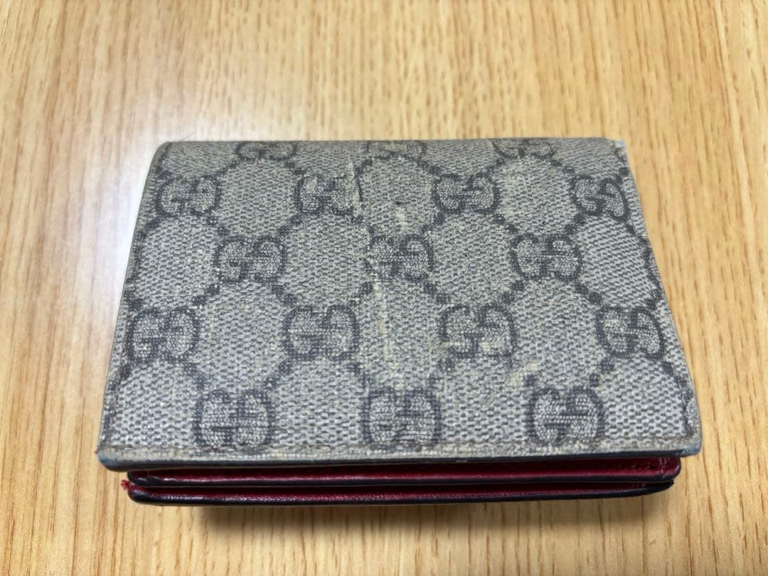 M*！様 Gucci チェリー 二つ折り財布