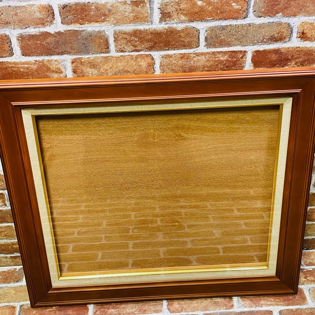 額縁【オーク色】中古美品 油彩額縁 F10サイズ キャンバス用