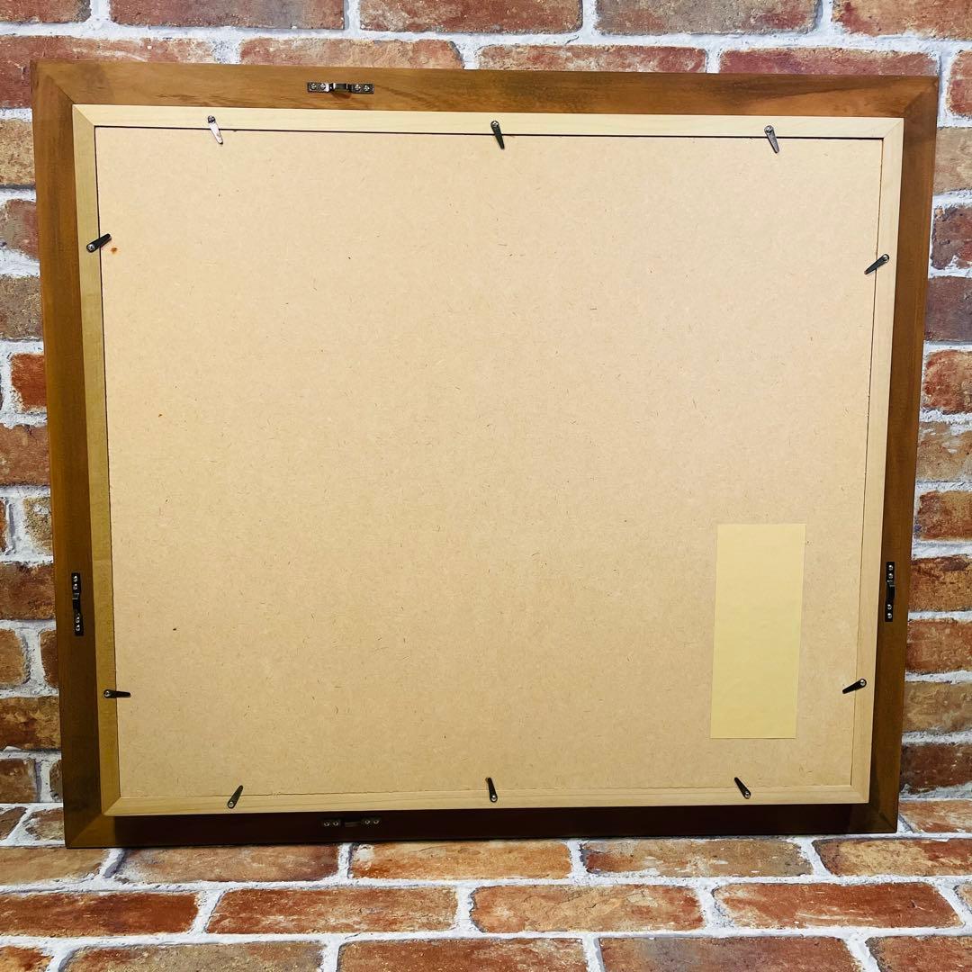 額縁【オーク色】中古美品 油彩額縁 F10サイズ キャンバス用