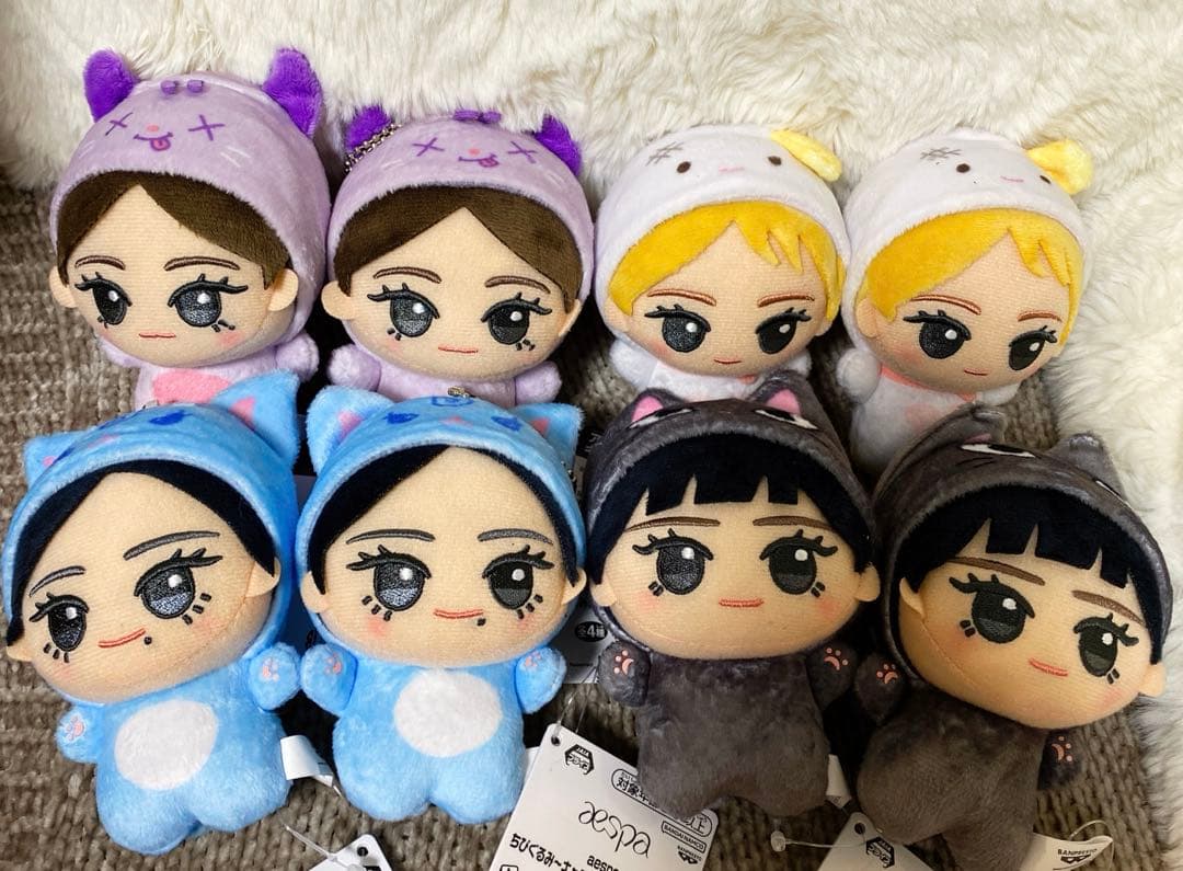 aespa ちびぐるみ キャラクターズ 着ぐるみver. 全種類2セット