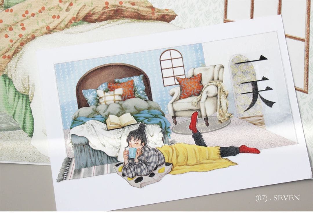 ⭐️SALE⭐️ moodtape 海外マスキングテープ　マステ 【2342】