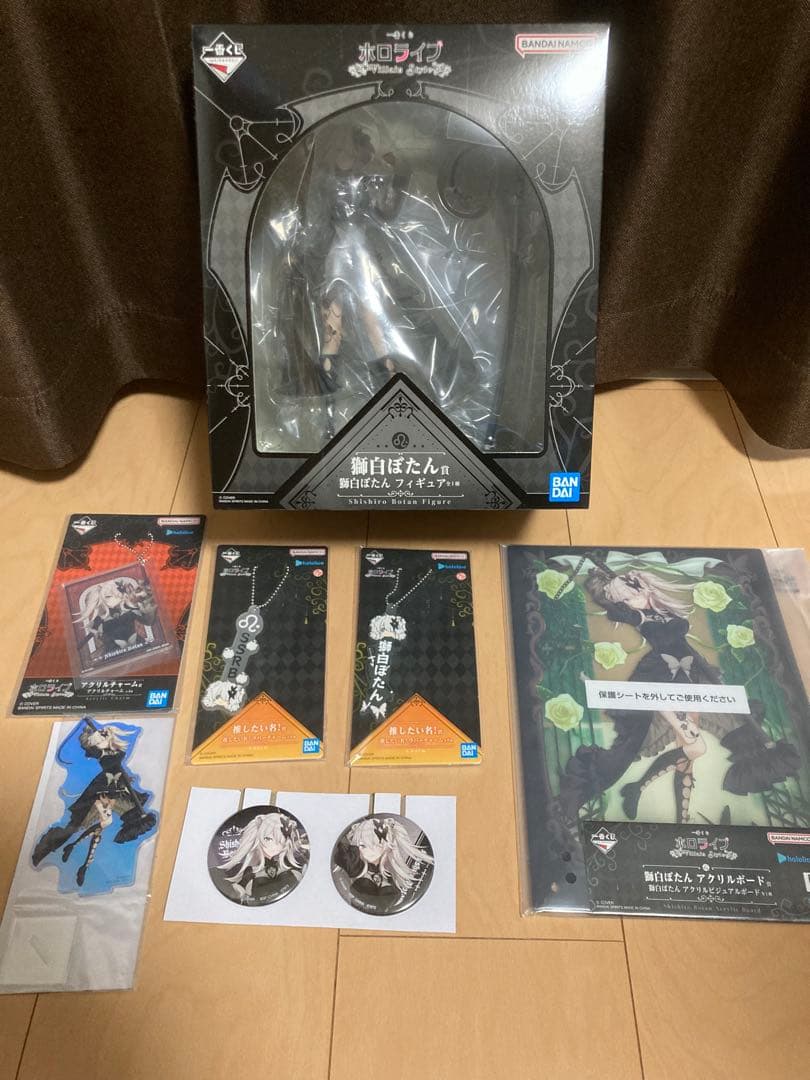 一番くじ ホロライブ ～Villain Style～ 獅白ぼたん7点セット