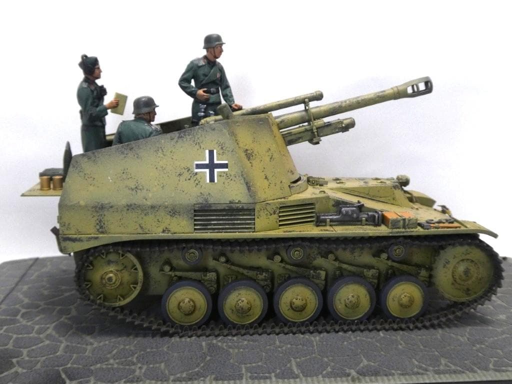 タミヤ　1/35 ドイツ自走榴弾砲 ヴェスペ　“イタリア戦線”　完成品