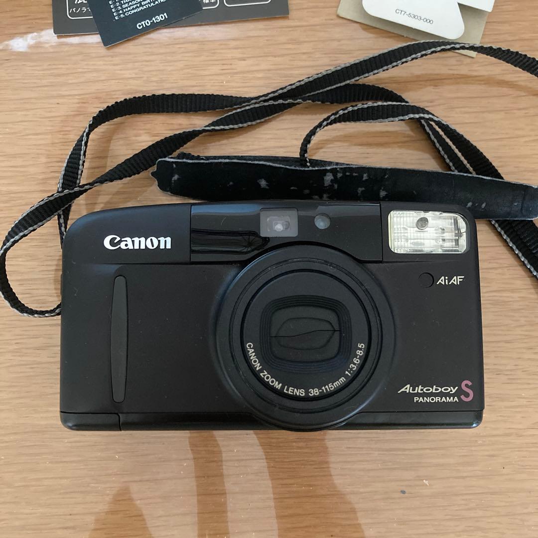 Canon AutoboyS ブラック