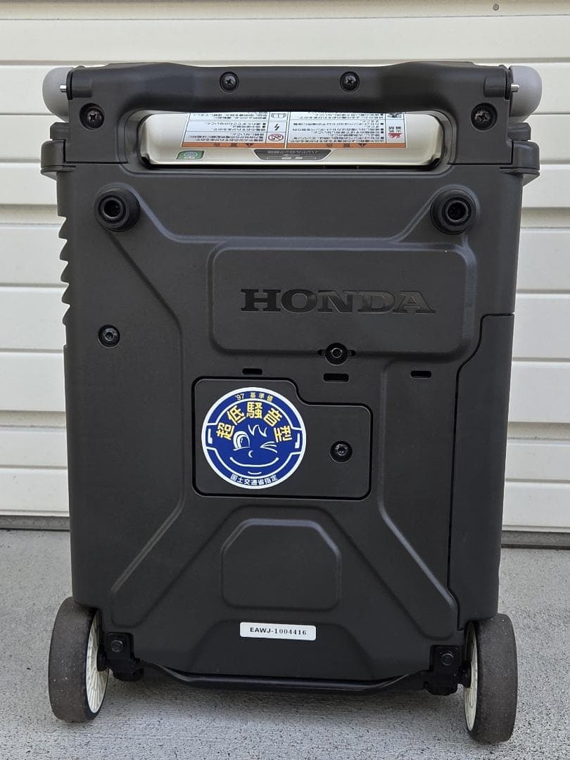 ぴえろ432 10/4★ホンダ EU9iGB エネポ ガスボンベ式 発電機