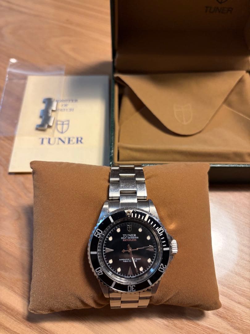 TUNER 機械式ダイバーズウォッチ腕時計