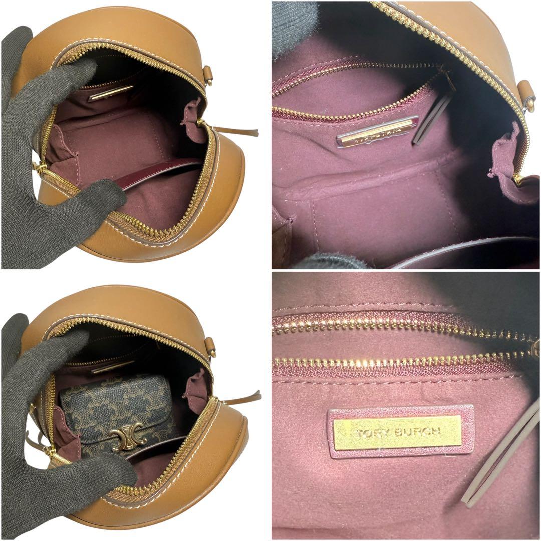 Tory Burch Hazelnut shoulder bag Tモノグラム