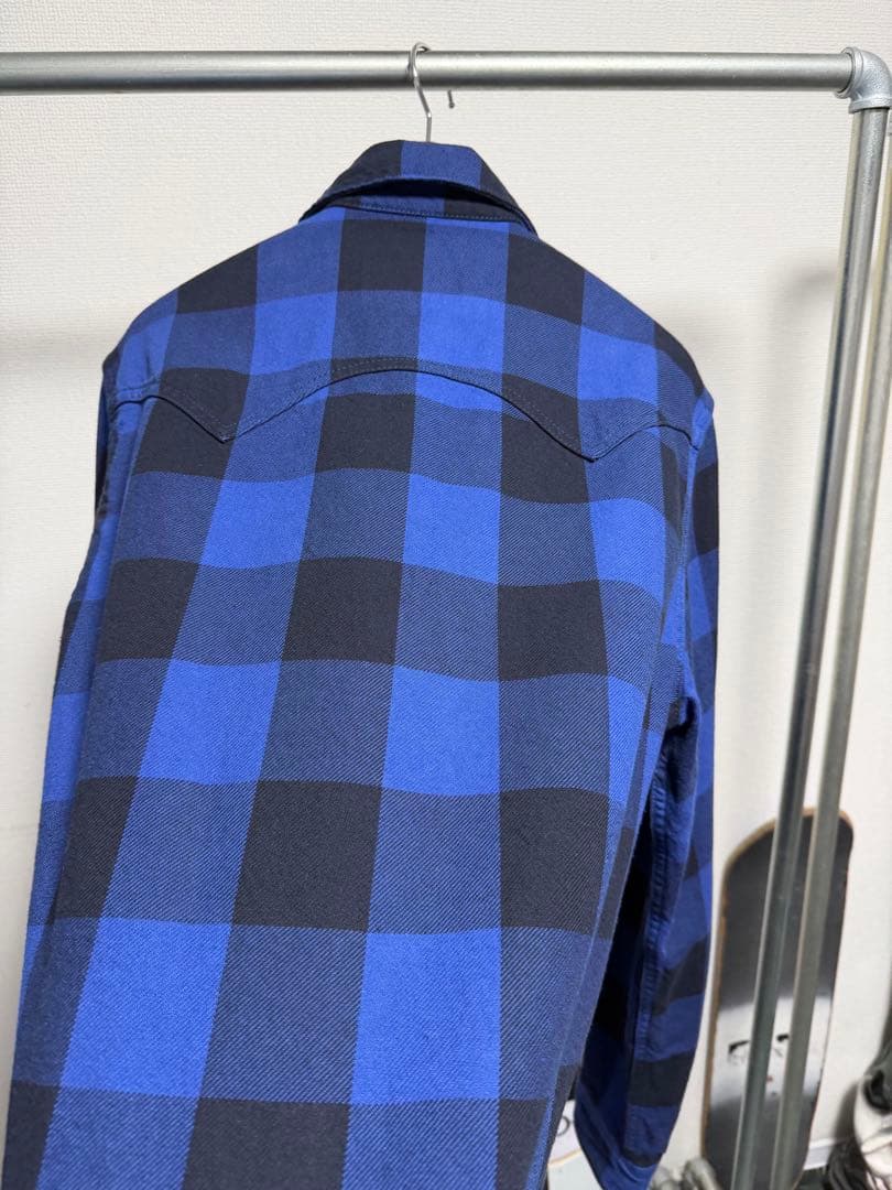 TMT PIECE DYED BUFFALO CHECK SHIRTS Lサイズ