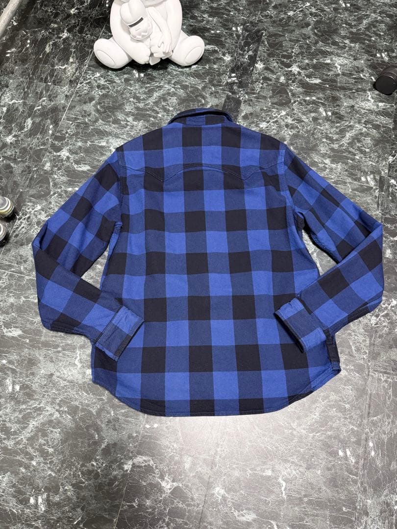 TMT PIECE DYED BUFFALO CHECK SHIRTS Lサイズ