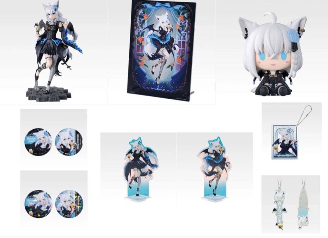 一番くじ ホロライブ ～Villain Style～　白上フブキ10種フルコンプ