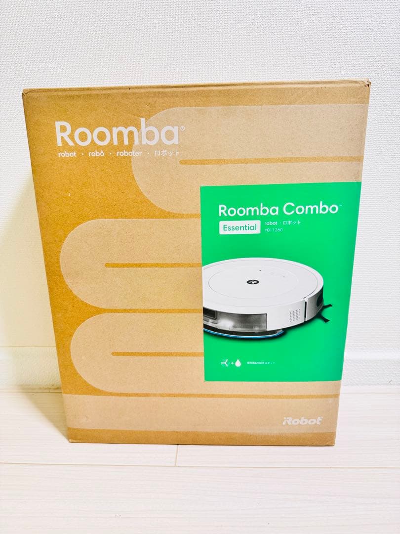 【新品未使用】ルンバ コンボ Essential robot ホワイト