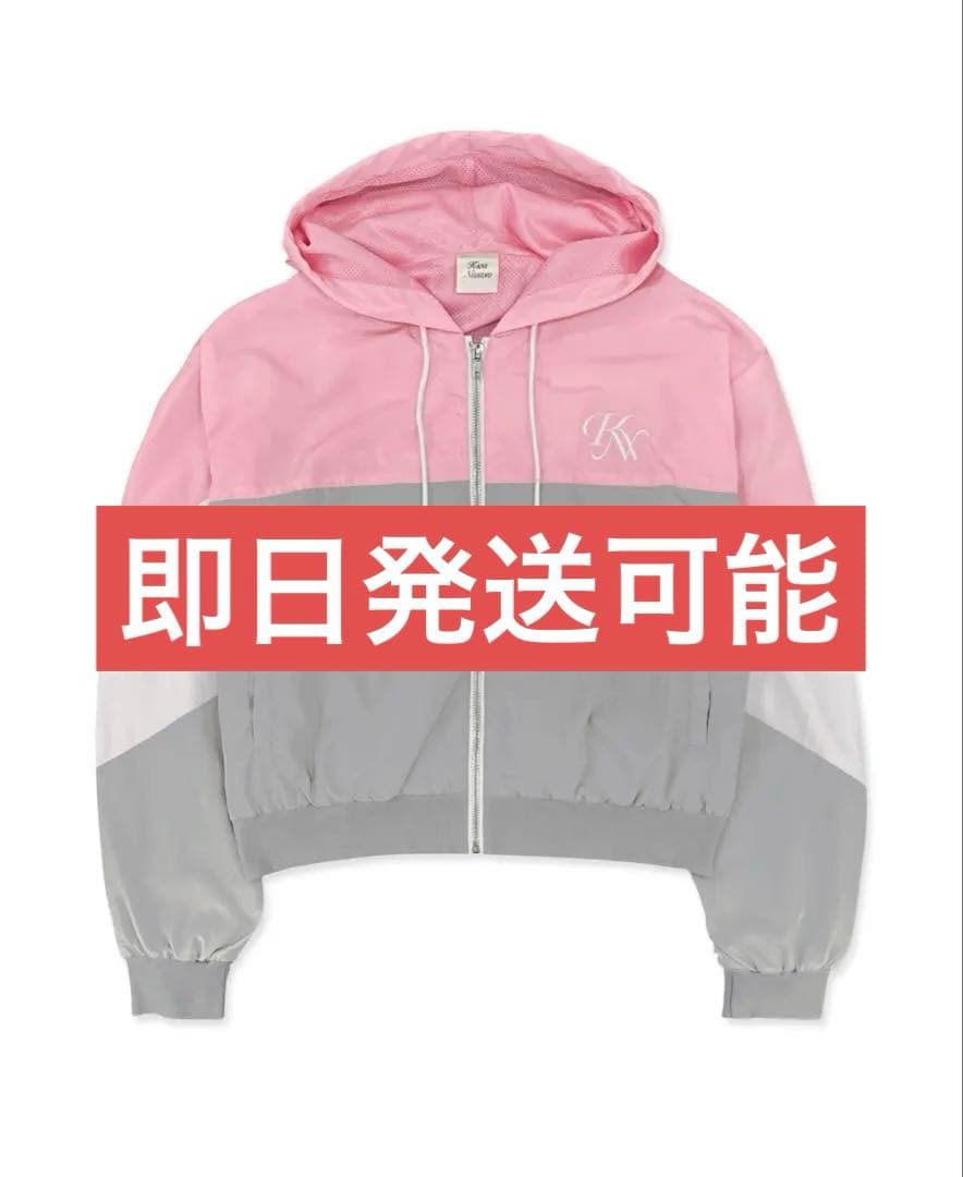 【値下げしました】西野カナ Kロゴ刺繍フード付きジャケット