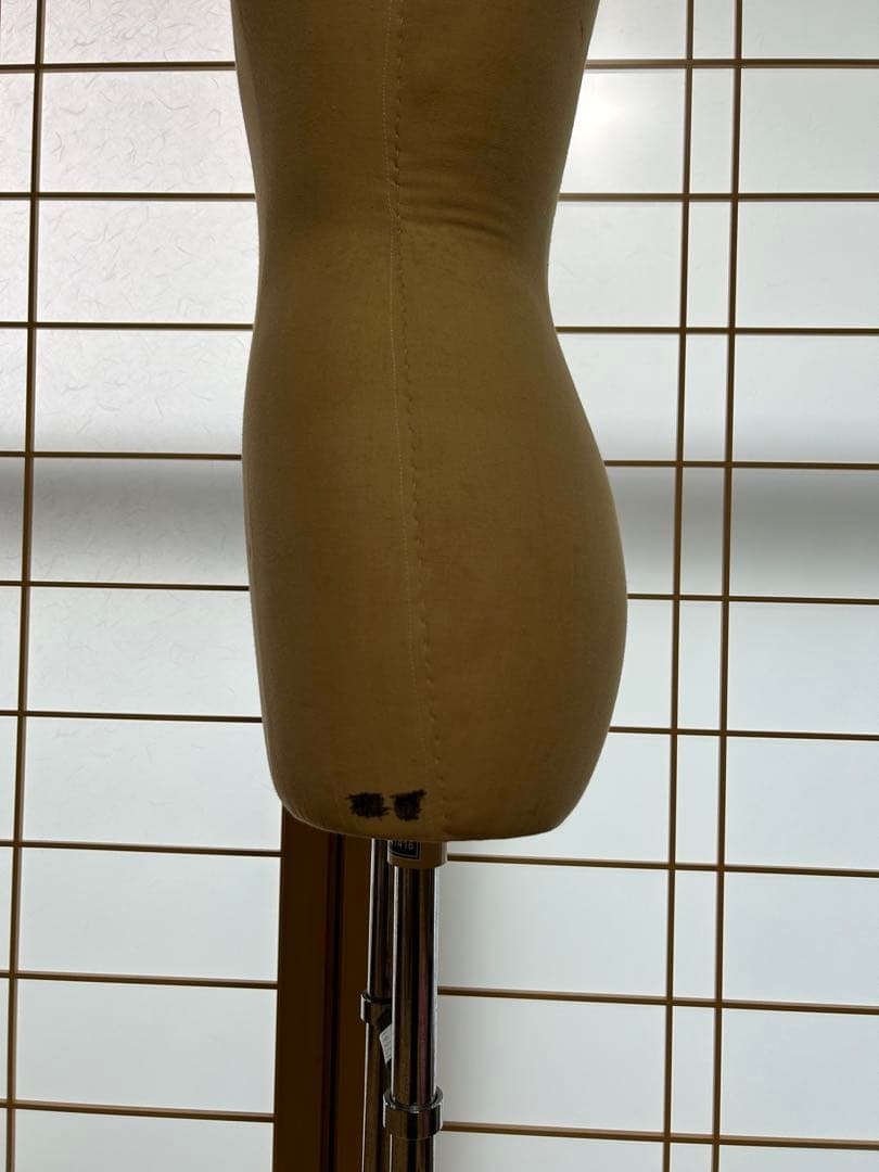 百日草、着付け練習用ボディー 布製上半身マネキン 高さ調整可能