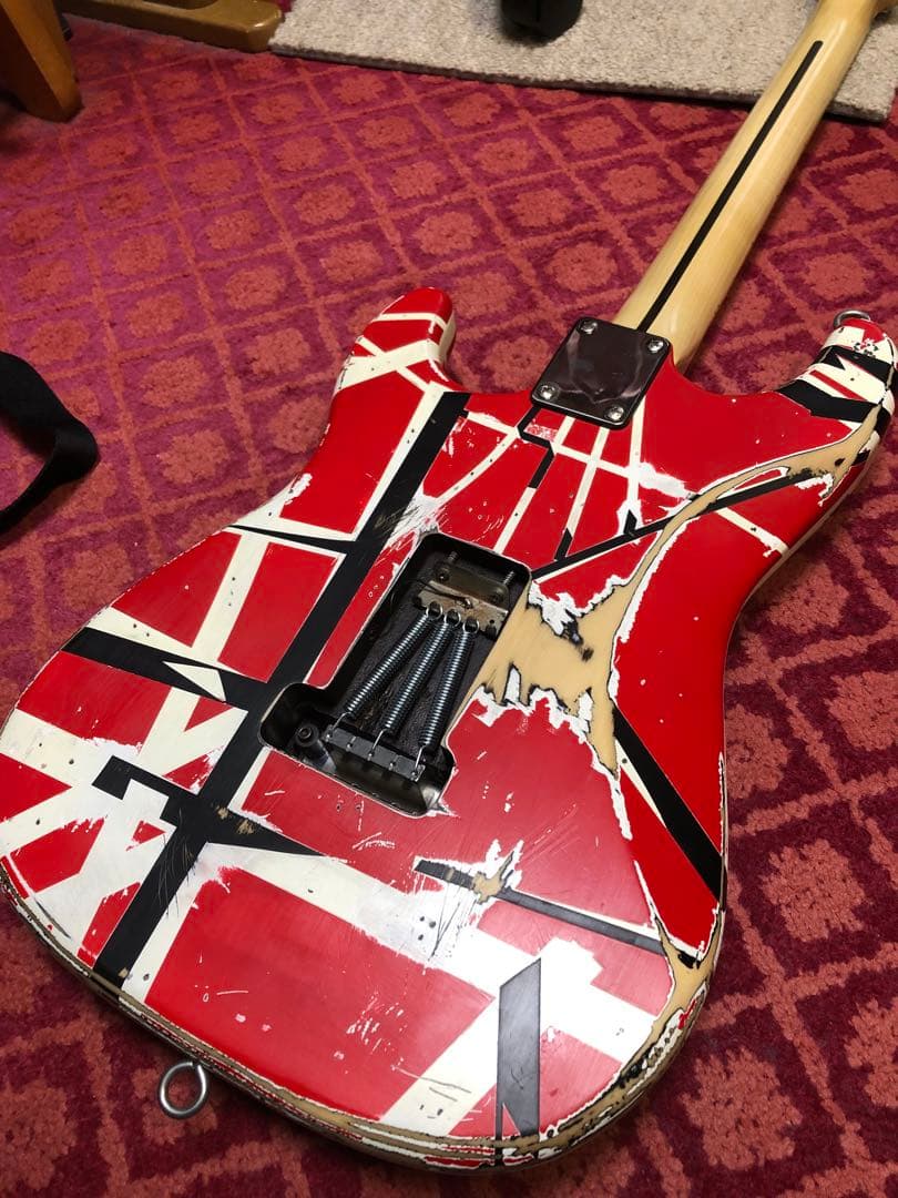 evh フランケン　自作ギター