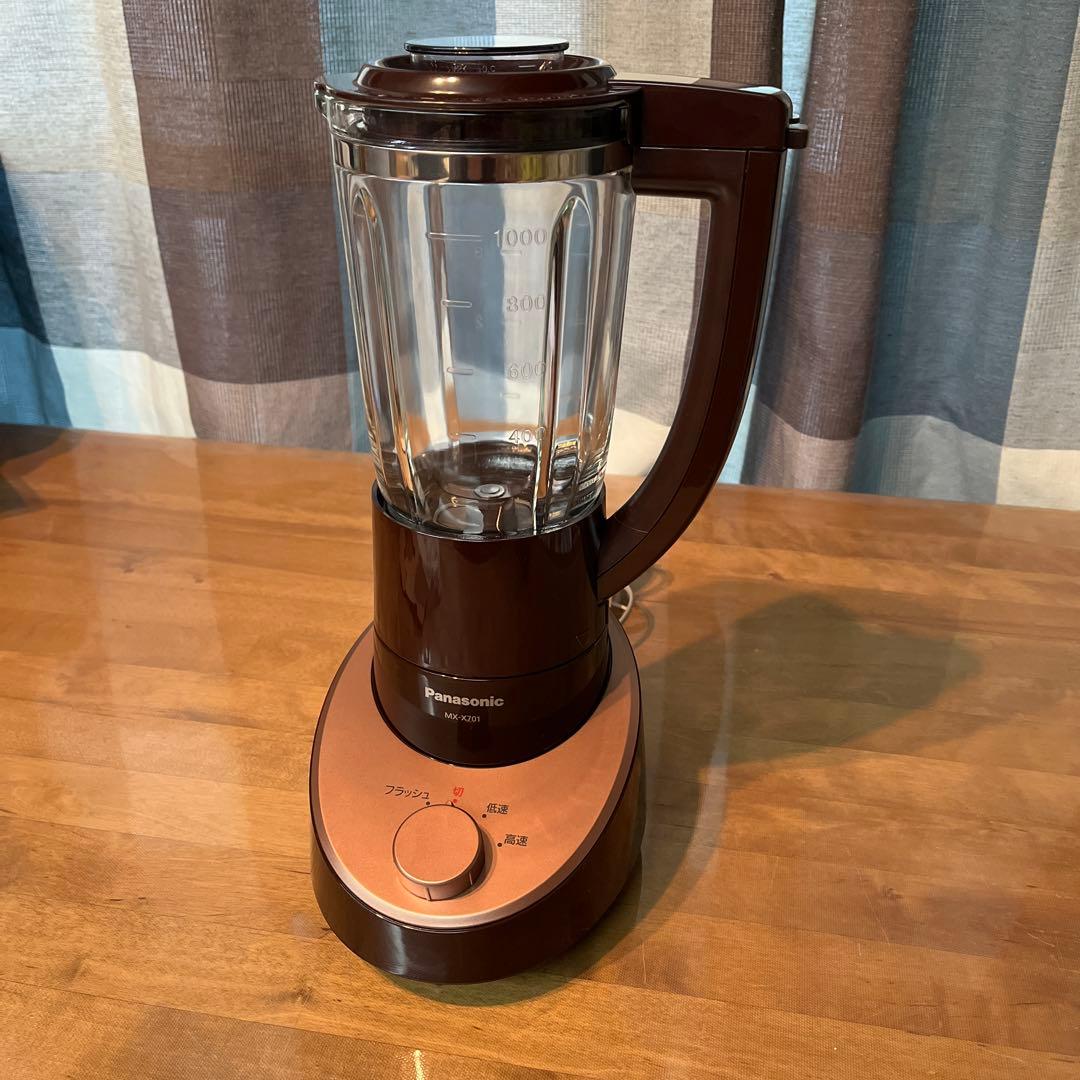 美品 Panasonic ファイバーミキサー MX-X701-T