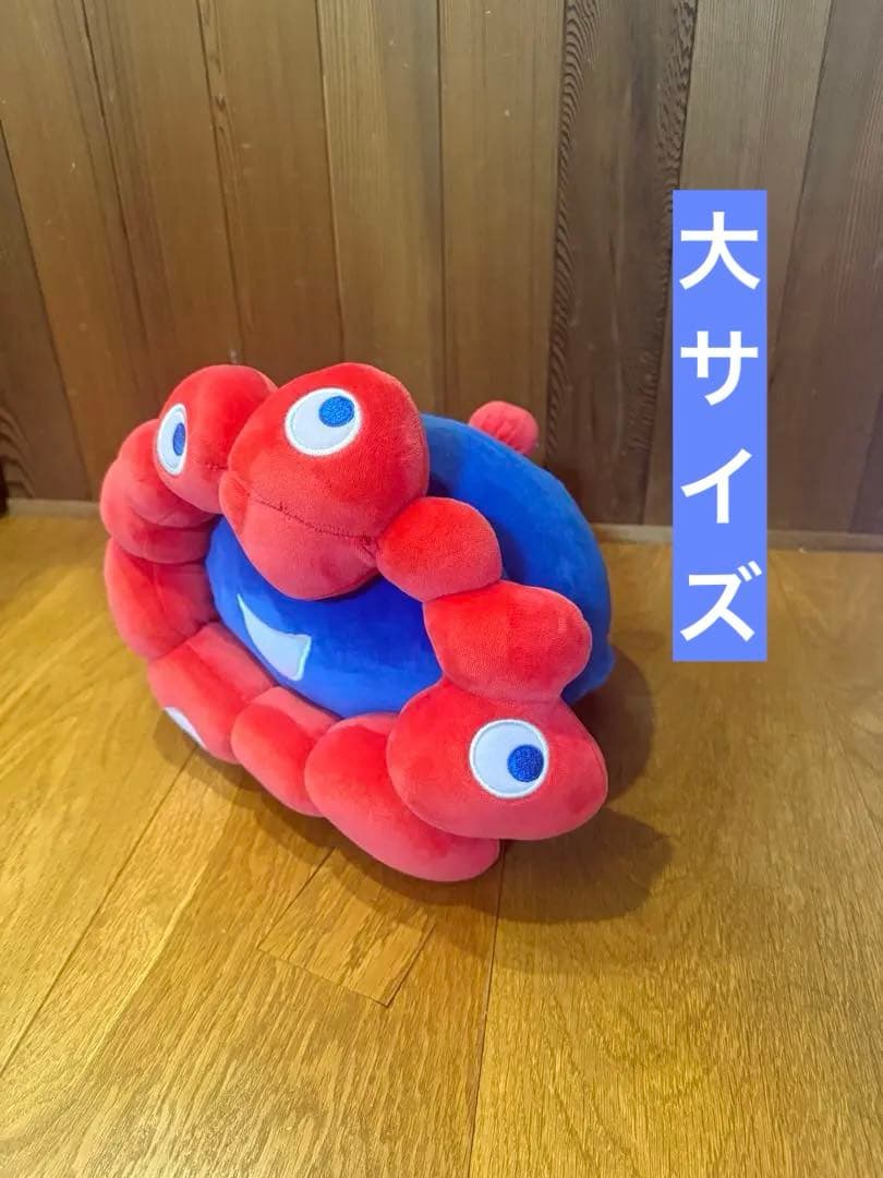 大阪関西万博　ミャクミャク　もっちりぬいぐるみ　大サイズ