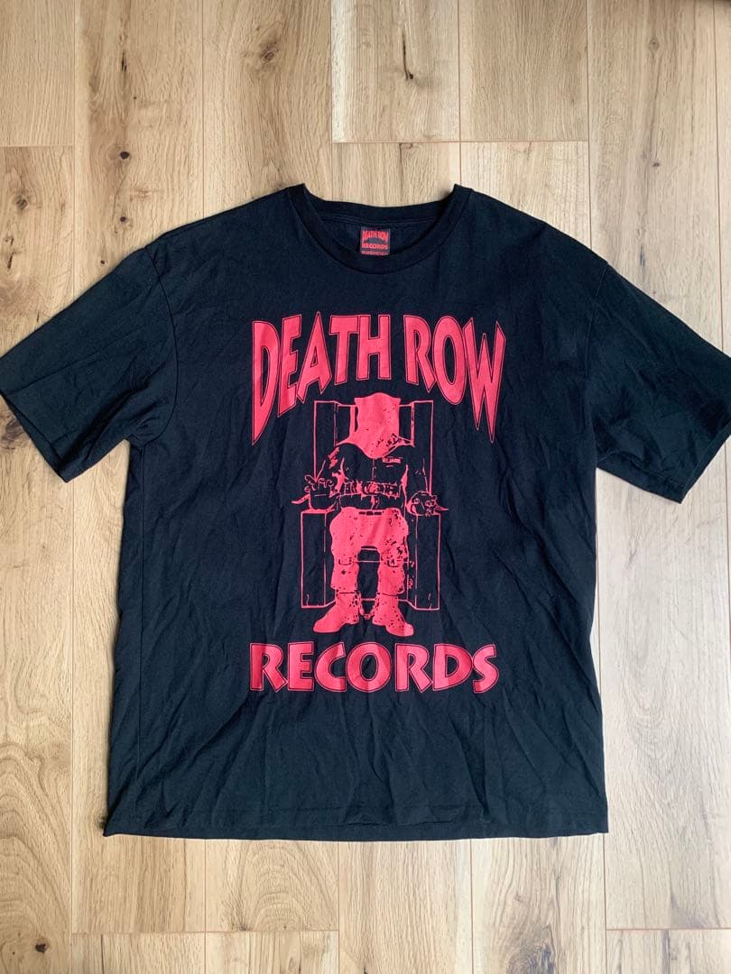 ワコマリア　DEATH ROW RECORDS Tシャツ ブラック　M