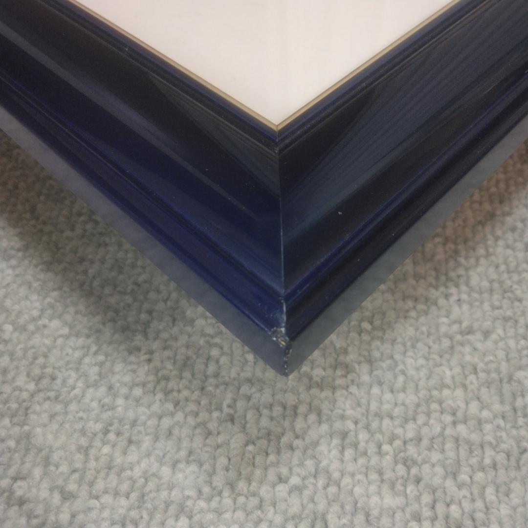 笹倉鉄平　ヴィルフランシュ　中古　大判額装アートポスター