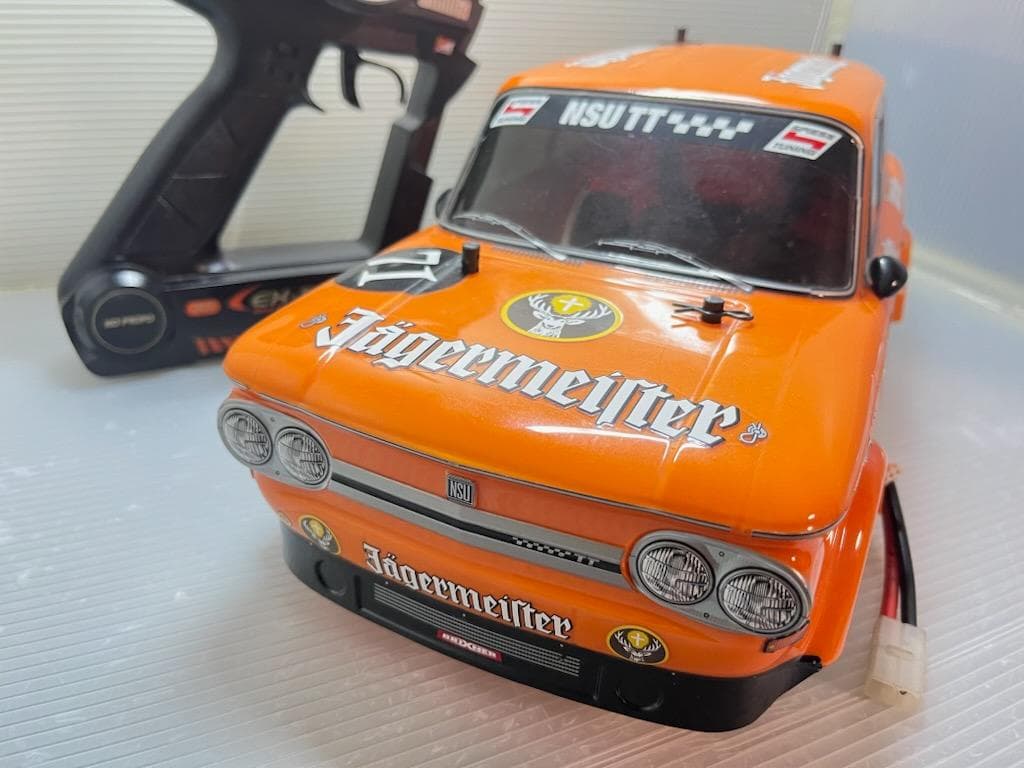 タミヤ 1/10RC NSU TT イェーガーマイスター (M-05シャーシ)