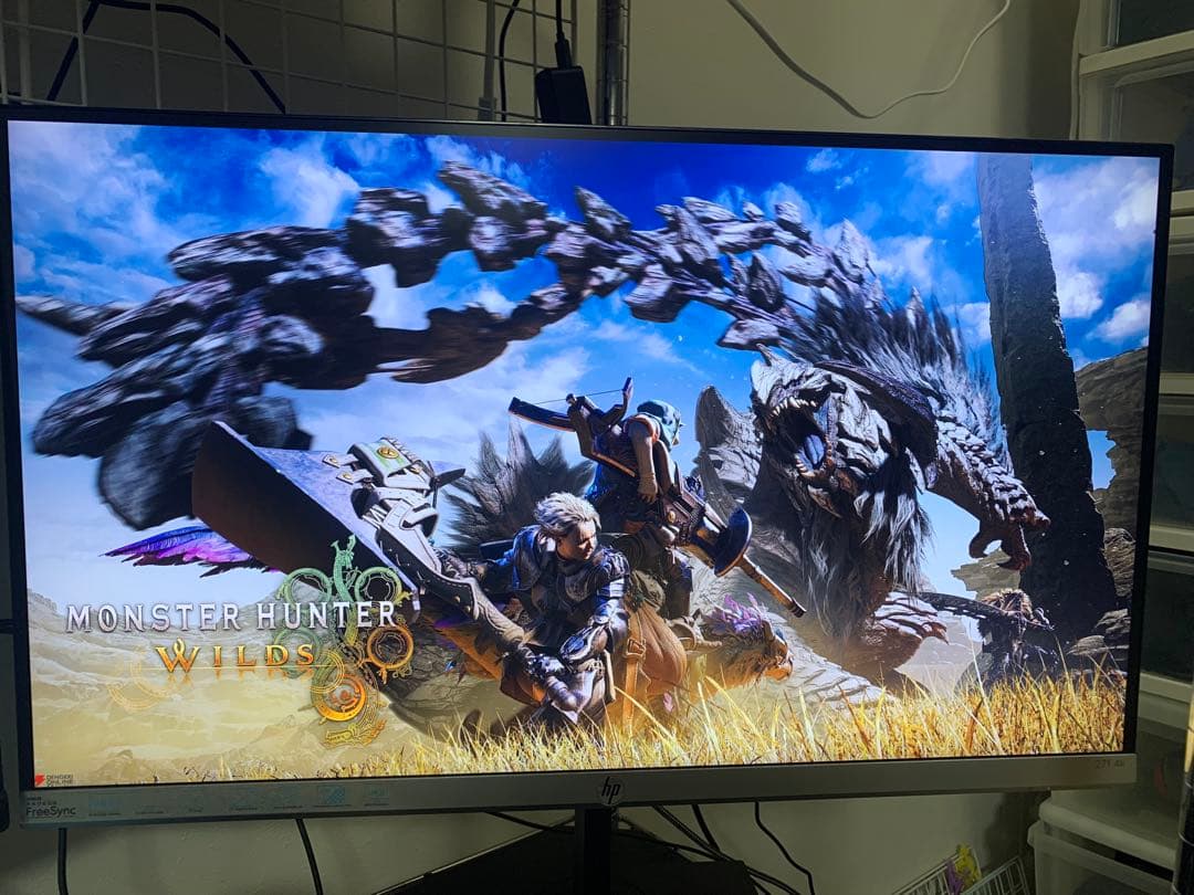 4K 27インチ 液晶モニター HP 27f4K