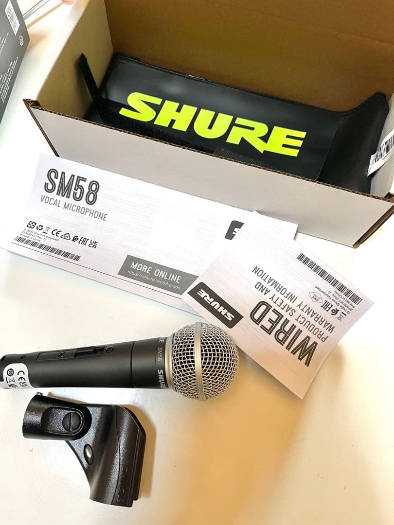 SHURE シュア SM58SE ダイナミックマイク
