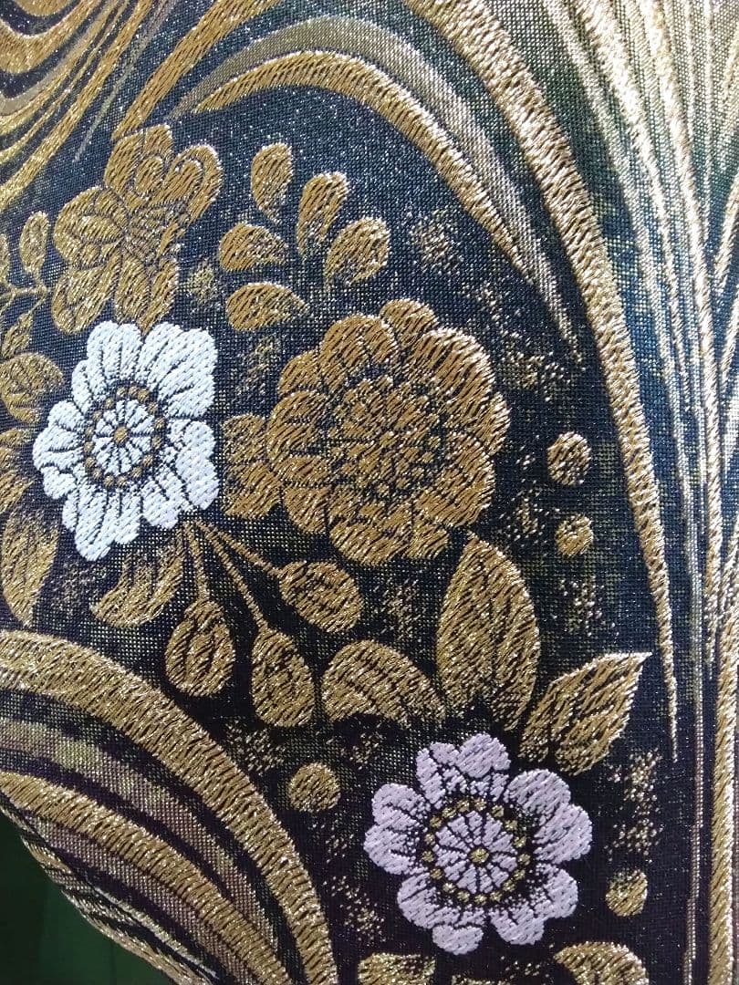 【お値下】振袖フルセット、正絹成人式、重ね衿、帯揚げ帯締め、西陣袋帯、襦袢、落款