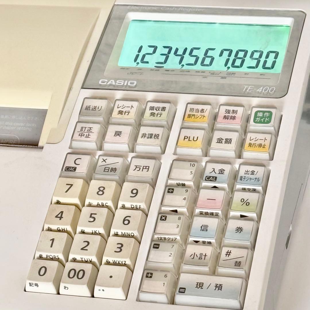 CASIO 電子レジスター TE-400