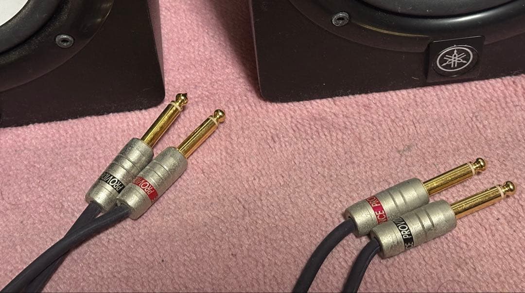 Yamaha HS5 ペア モニタースピーカー ケーブルセット