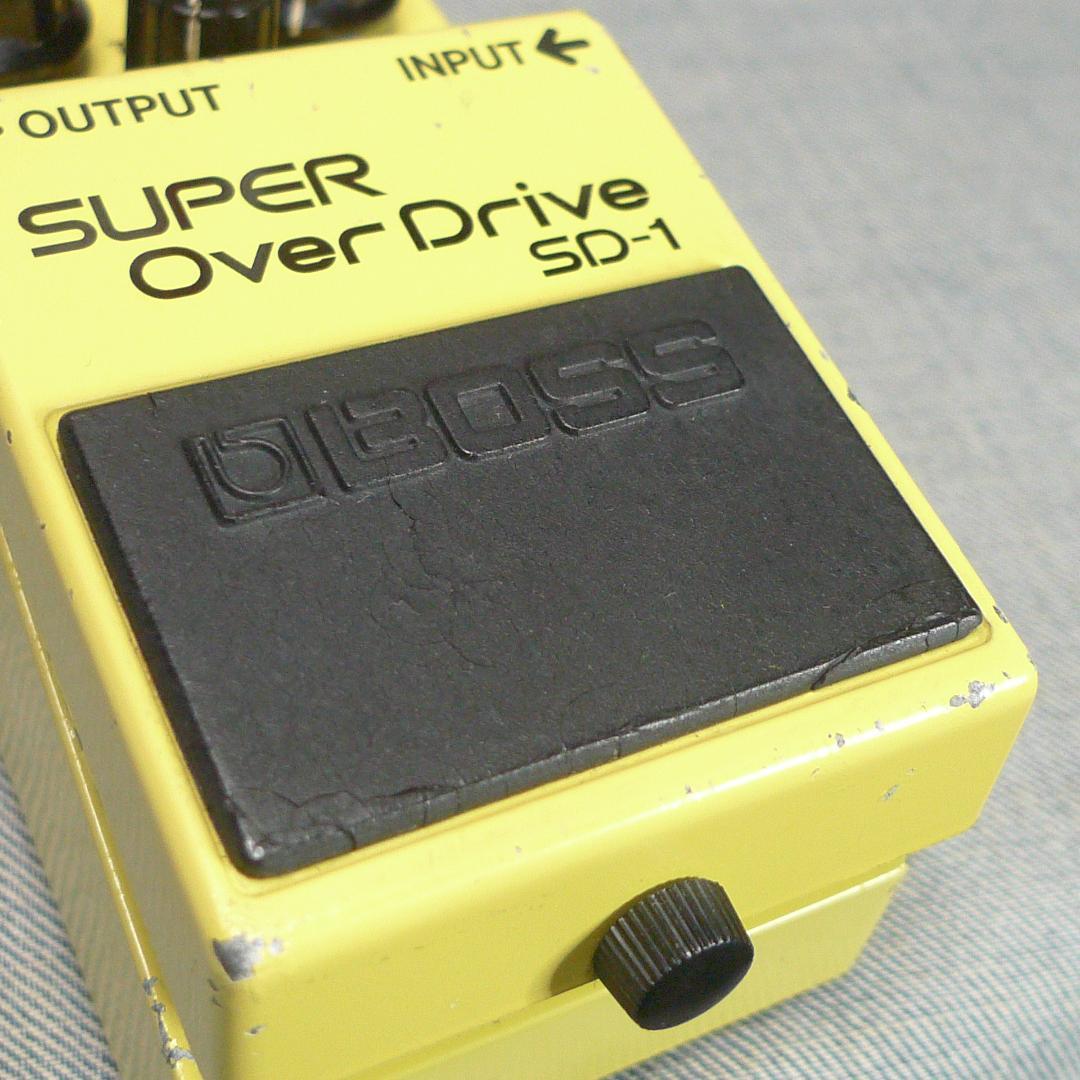 y713●BOSS SUPER Over Drive SD-1 1982年日本製