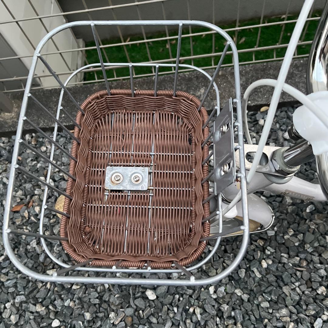 引取限定　自転車　18インチ　オリーブデオリーブ　グレージュ