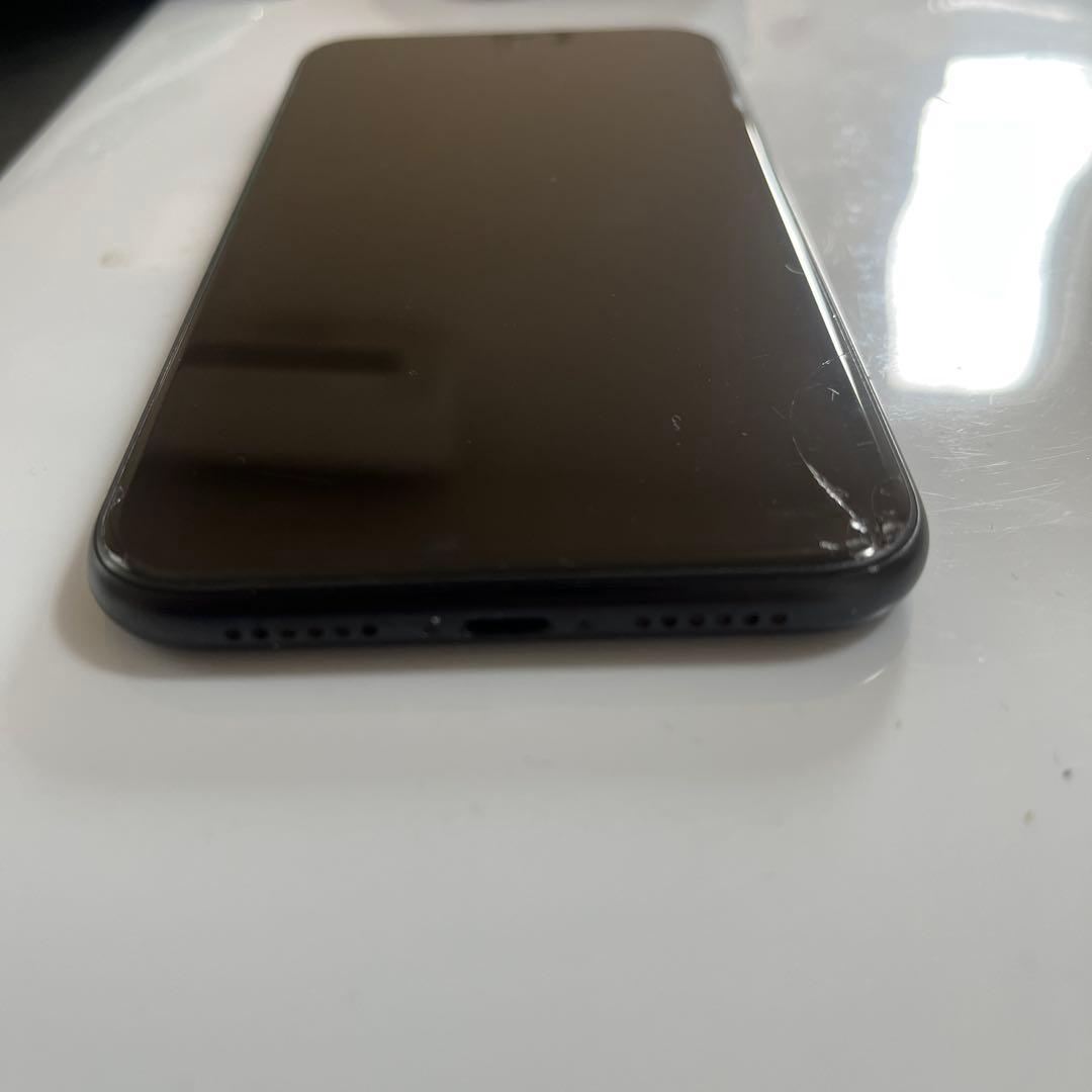 iPhone 10rブラック 画面ひびあり