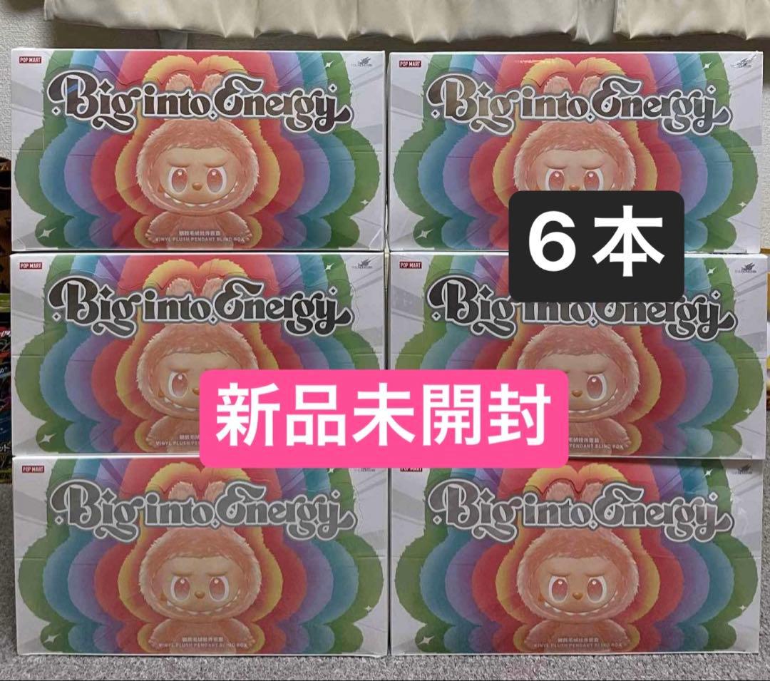 POPMART LABUBU Big into Energyアソートボックス6本