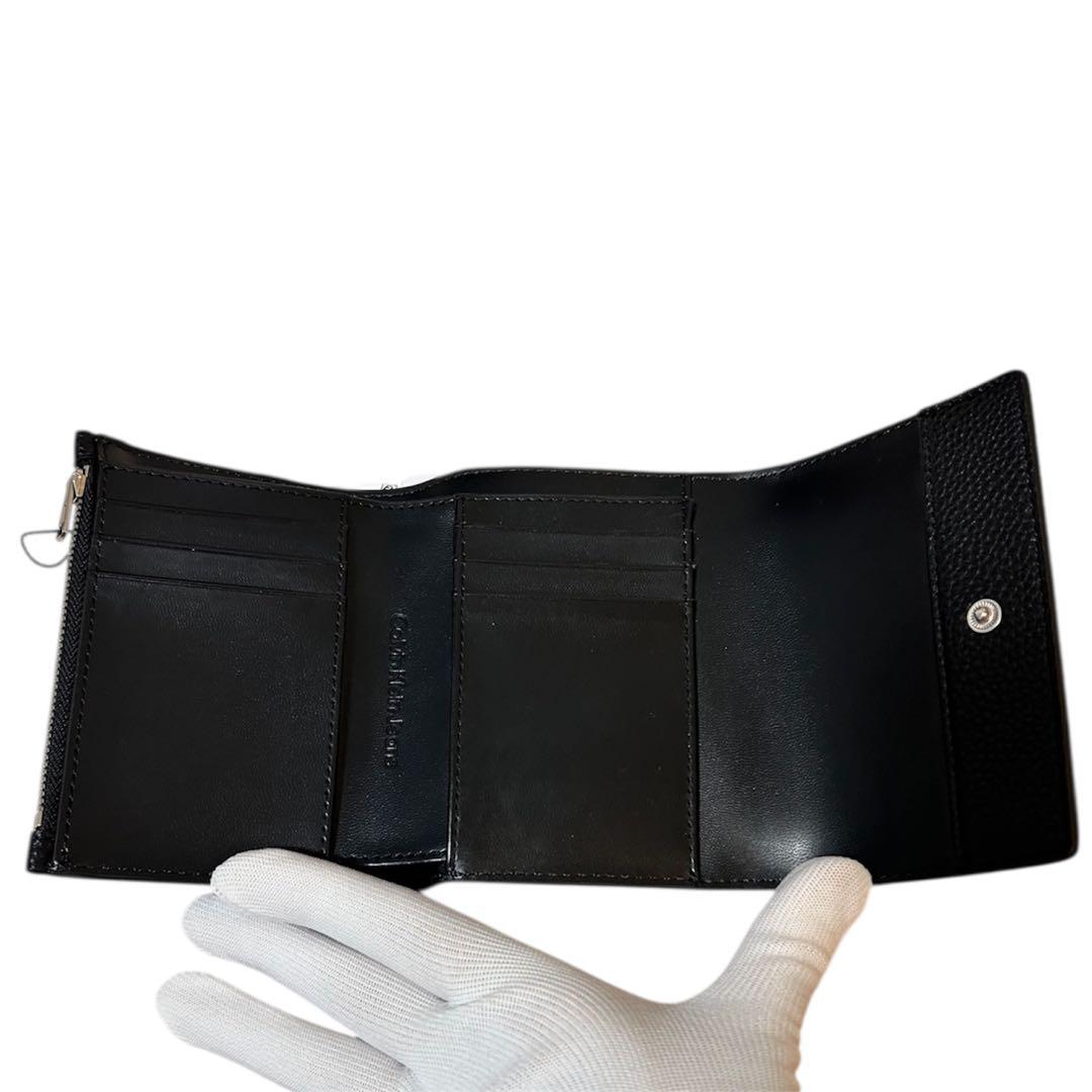 新品　カルバンクライン　二つ折り財布　財布　ブラック