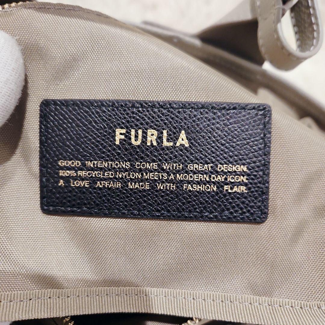 未使用級 FURLA フルラ 現行 ピューマ PIUMA ショルダーバッグ S