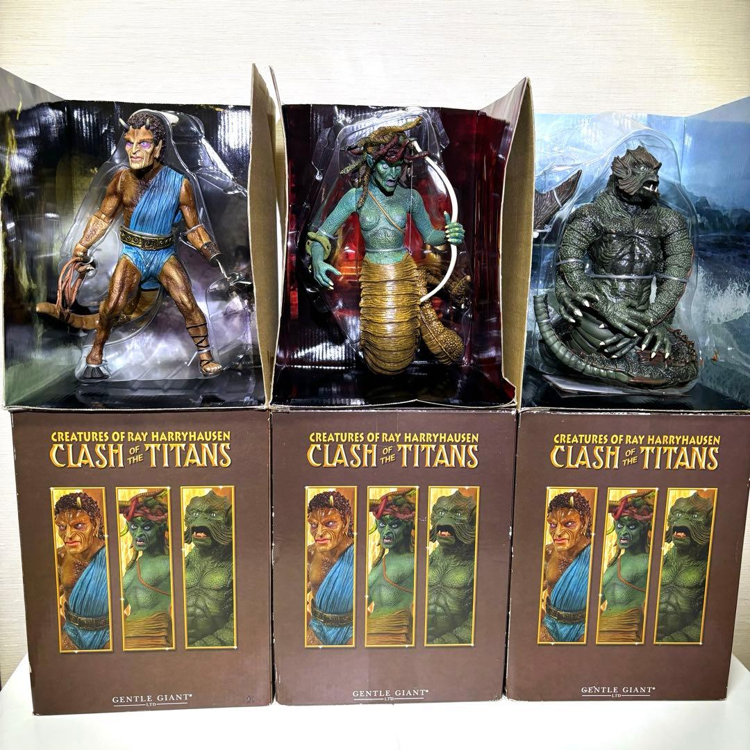 ★ジェントルジャイアント タイタンの戦い フィギュア 3体セット