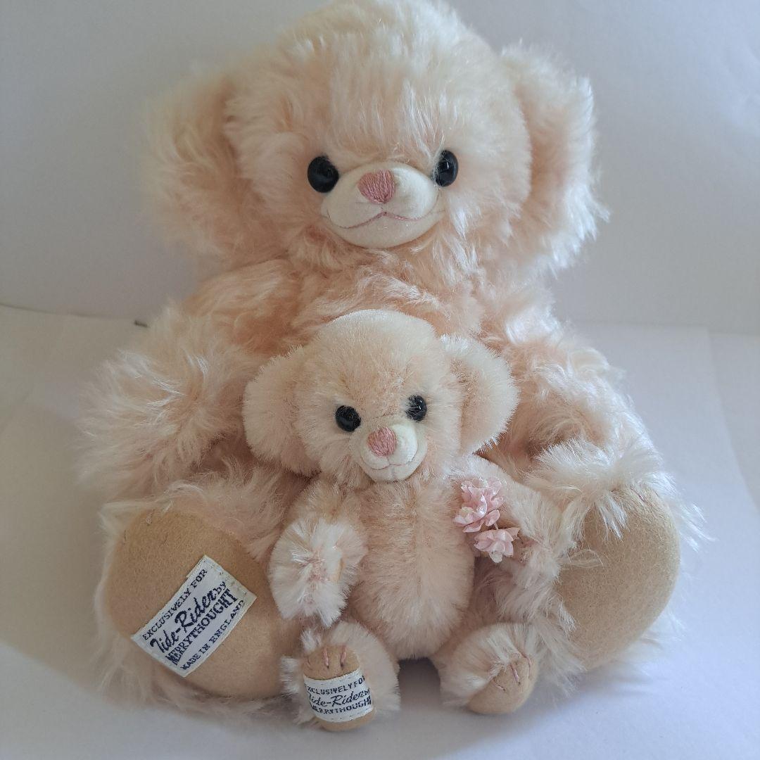 メリーソート　チーキーテディベアー　薄ピンク　親子セット