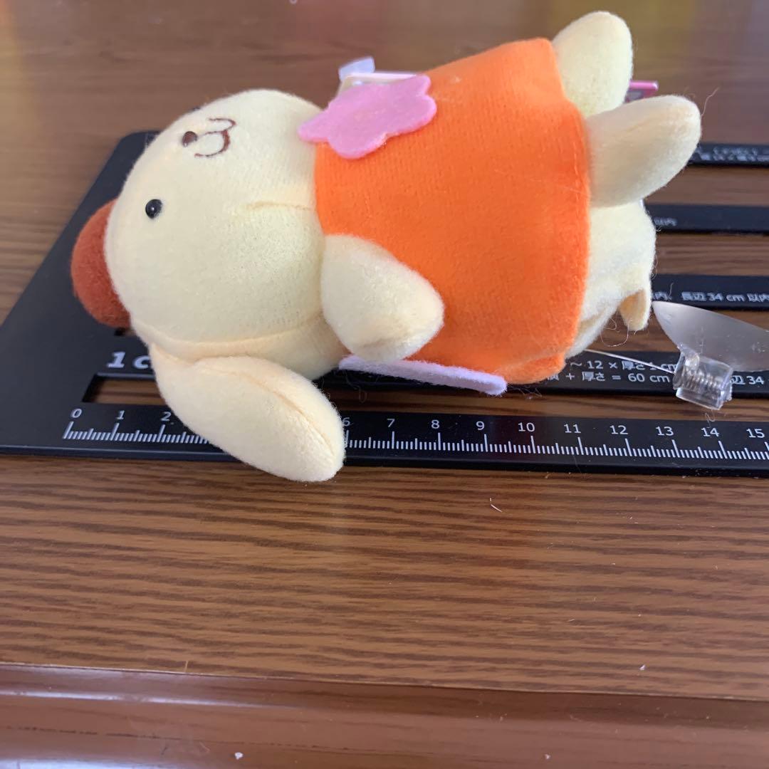 エンジェル　ポムポムプリン　天使　マスコット　ぬいぐるみ　バンプレスト